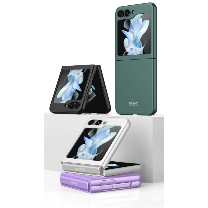 Samsung Z Flip 5 Kılıf Sert Kıpta Kapak