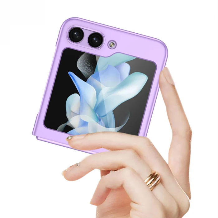 Samsung Z Flip 5 Kılıf Sert Kıpta Kapak