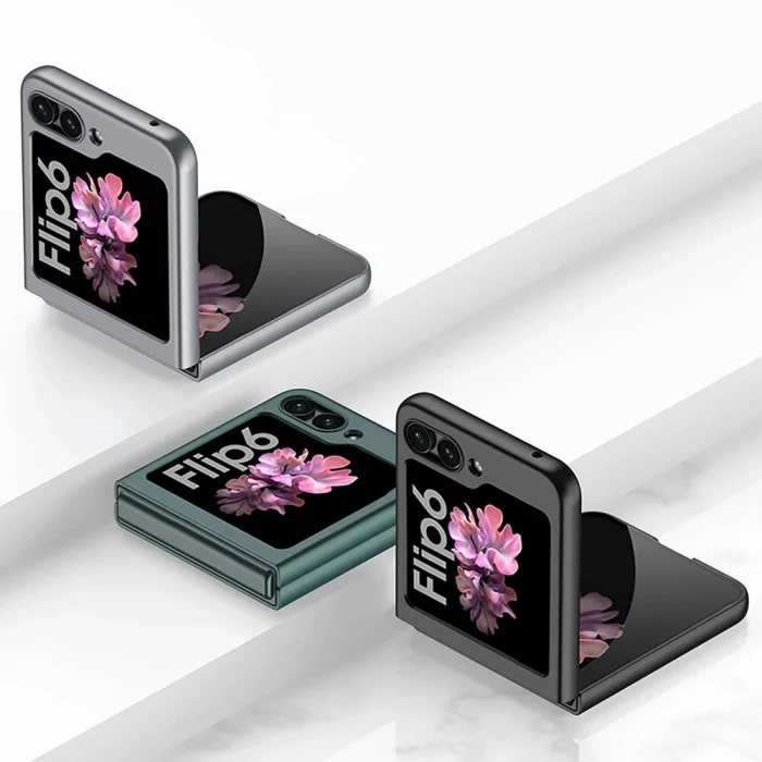 Samsung Z Flip 6 Kılıf Sert Kıpta Kapak