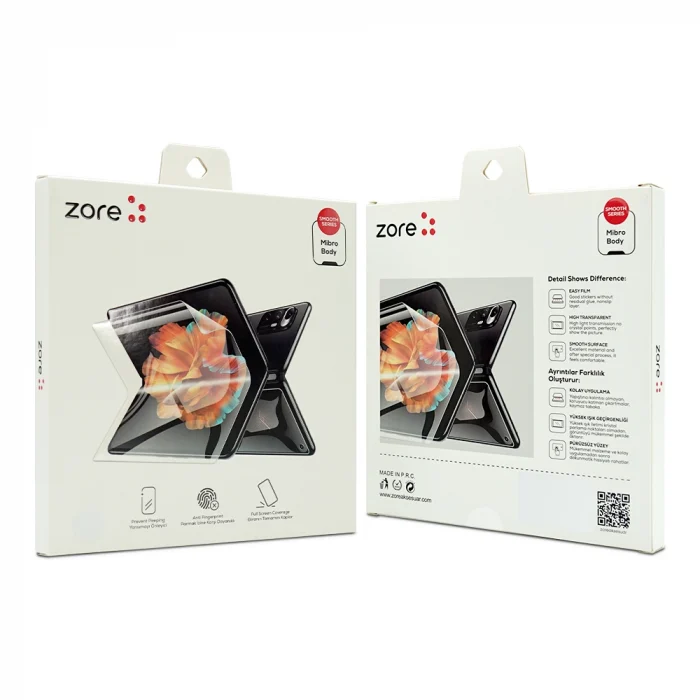 Samsung Z Fold 2 Hizalama Aparatlı S-Fit Body Ekran Koruyucu