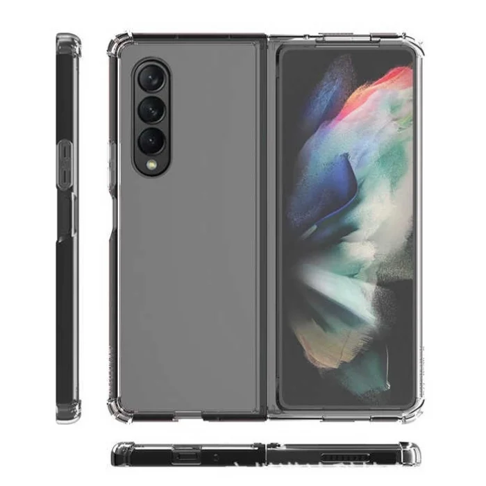 Samsung Z Fold 3 Kılıf  Nitro Anti Shock Silikon