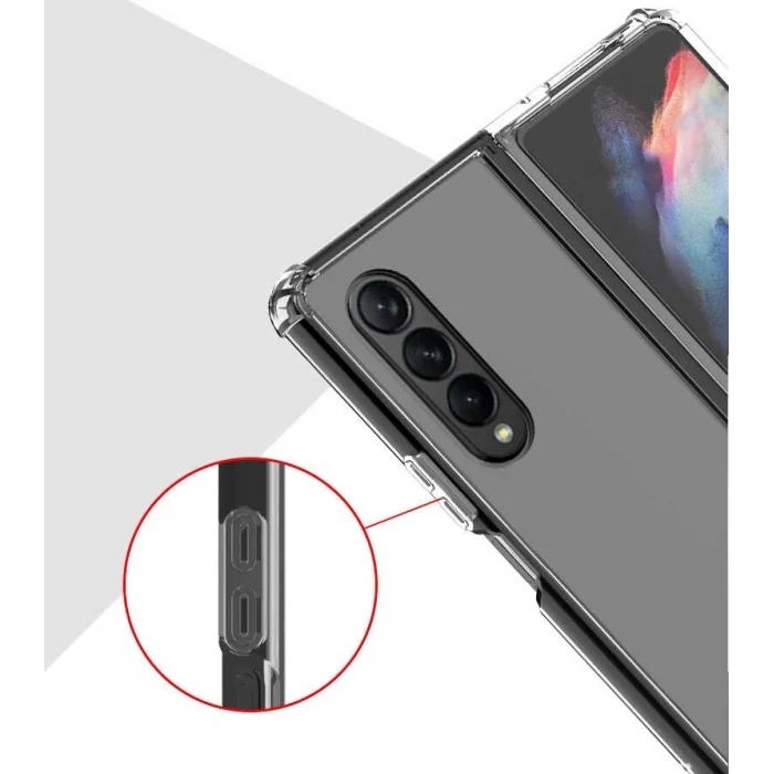 Samsung Z Fold 4 Kılıf  Nitro Anti Shock Silikon