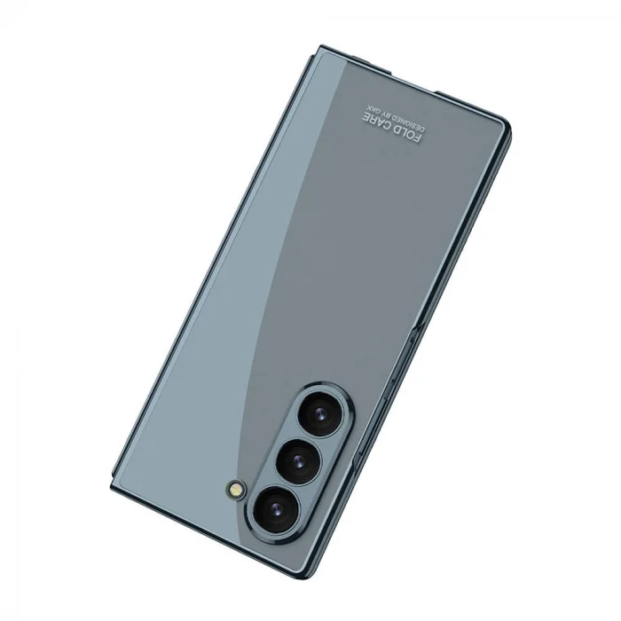 Samsung Z Fold 6 Kılıf Full Camlı Kıpta Kapak