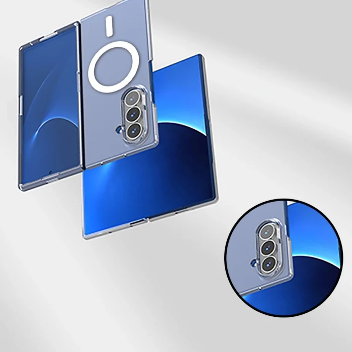 Samsung Z Fold 7 Kılıf Kamera Korumalı M-safe Sert PC Porto Kapak