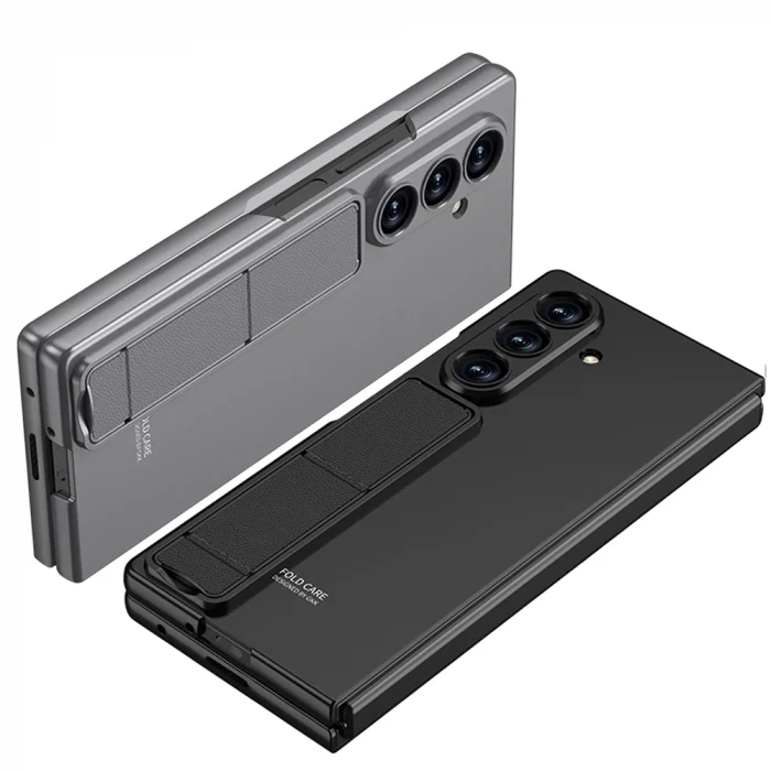 Samsung Z Fold 7 Kılıf Standlı Kıpta Qstand Kapak