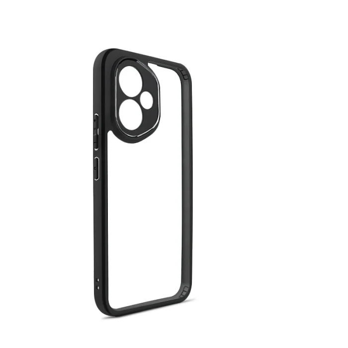 Honor 400 Kılıf Kamera Korumalı Şeffaf Arka Yüzey New Roll Kapak