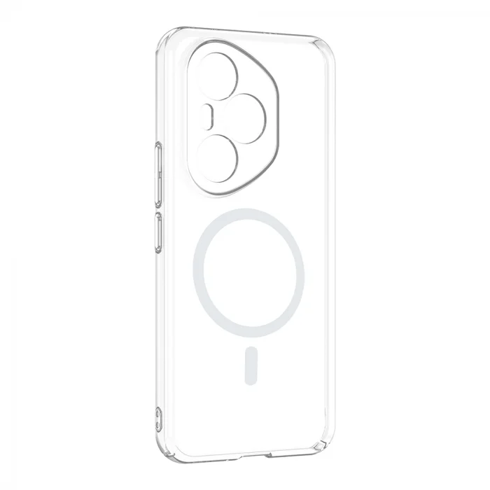 Honor 400 Pro Kamera Korumalı M-Safe Şarj Özellikli Şeffaf London Sert PC Kapak