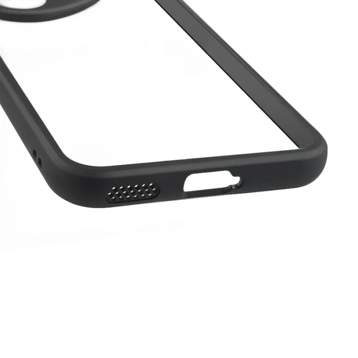 Honor 400 Pro Kılıf Kamera Korumalı Şeffaf Arka Yüzey New Roll Kapak