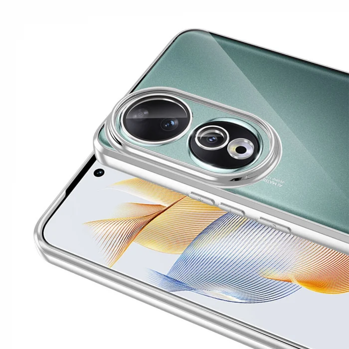 Honor 90 Kılıf Kamera Korumalı Logo Gösteren Omega Kapak