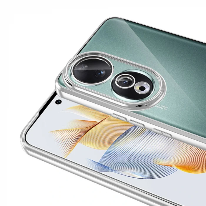 Honor 90 Kılıf Kamera Korumalı Logo Gösteren Omega Kapak