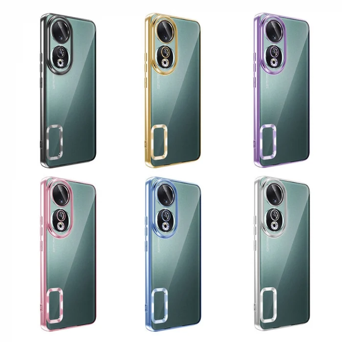 Honor 90 Kılıf Kamera Korumalı Logo Gösteren Omega Kapak