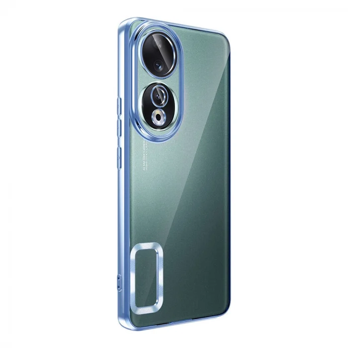Honor 90 Kılıf Kamera Korumalı Logo Gösteren Omega Kapak