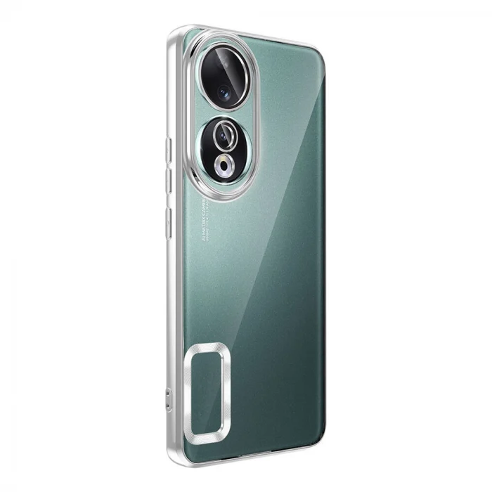 Honor 90 Kılıf Kamera Korumalı Logo Gösteren Omega Kapak