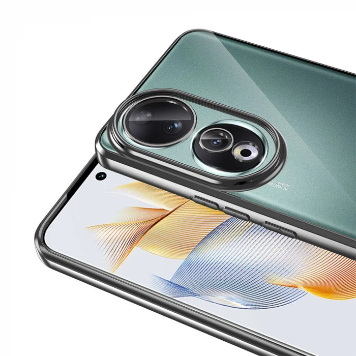 Honor 90 Kılıf Kamera Korumalı Logo Gösteren Omega Kapak