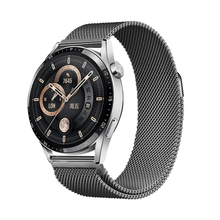 Honor Magic 2 46mm Band-12 22mm Metal Hasır Kordon