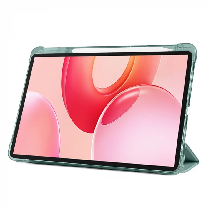 Honor Pad 10 12.1 Kılıf Tri Folding Kalem Bölmeli Standlı Kılıf