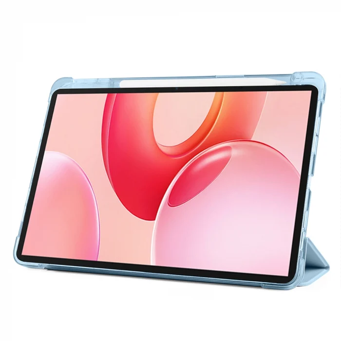 Honor Pad 10 12.1 Kılıf Tri Folding Kalem Bölmeli Standlı Kılıf