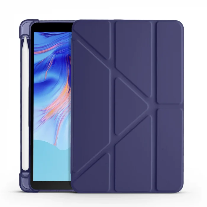 Honor Pad X7 8.7 Kılıf Zore Tri Folding Kalem Bölmeli Standlı Kılıf