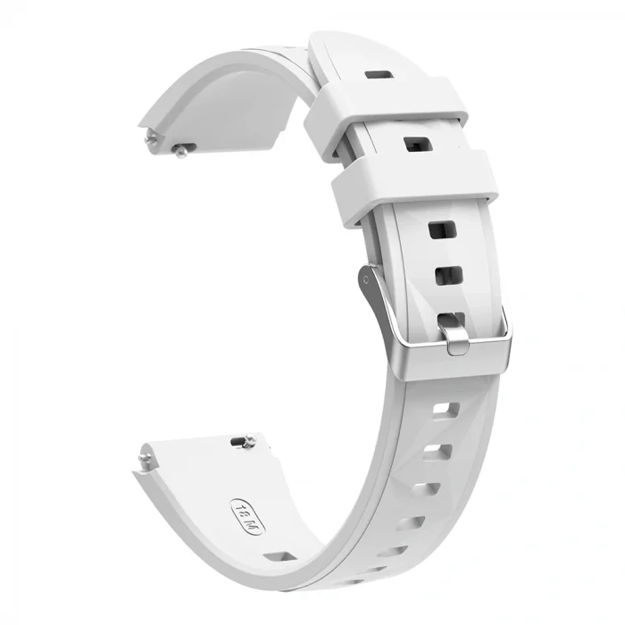 Huawei GT4 41mm Uyumlu-129 18mm Silikon Kordon Strap Kayış