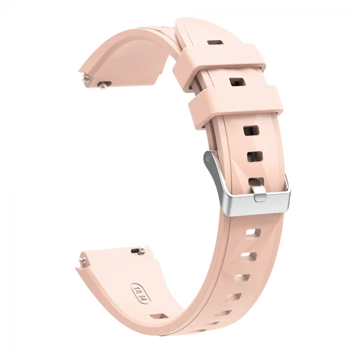 Huawei GT4 41mm KRD-129 18mm Silikon Kordon Strap Kayış