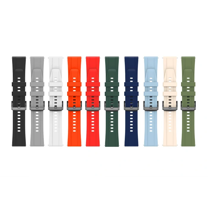 Huawei GT4 41mm Uyumlu-95 22mm Silikon Kordon