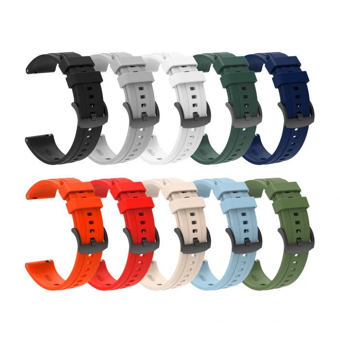 Huawei GT4 41mm Uyumlu-95 22mm Silikon Kordon