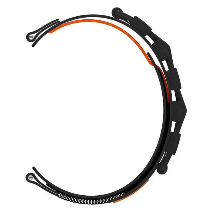 Honor Magic 2 46mm KRD-112 22mm Orbital Örgülü Halat Tasarımlı Naylon Kumaş Hasır Kordon