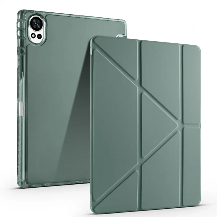 Huawei Matepad 12X Kılıf Tri Folding Kalem Bölmeli Standlı Kılıf