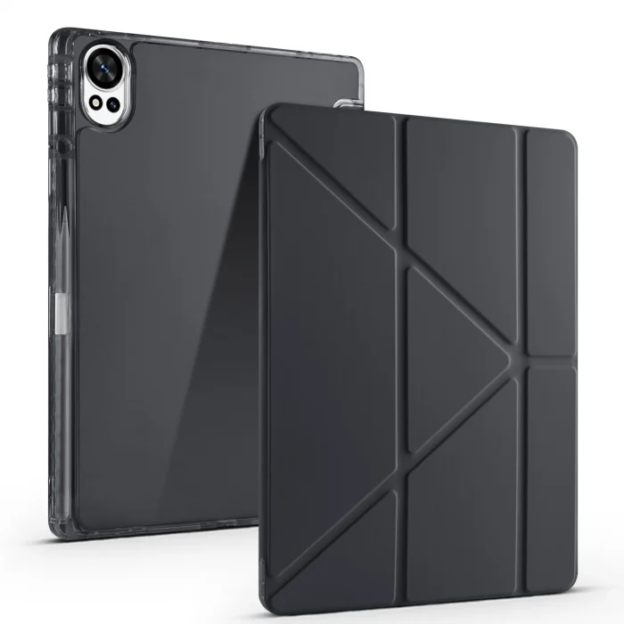 Huawei Matepad 12X Kılıf Tri Folding Kalem Bölmeli Standlı Kılıf