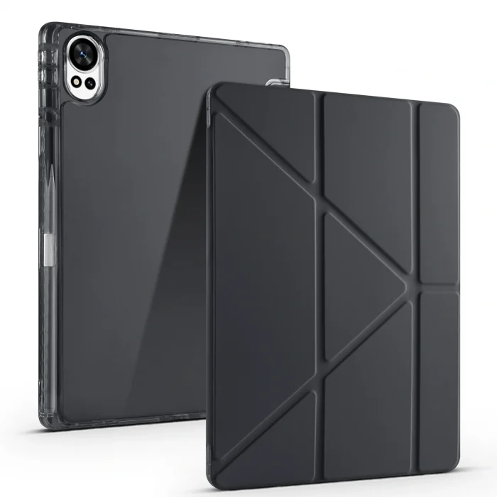 Huawei Matepad 12X Kılıf Tri Folding Kalem Bölmeli Standlı Kılıf