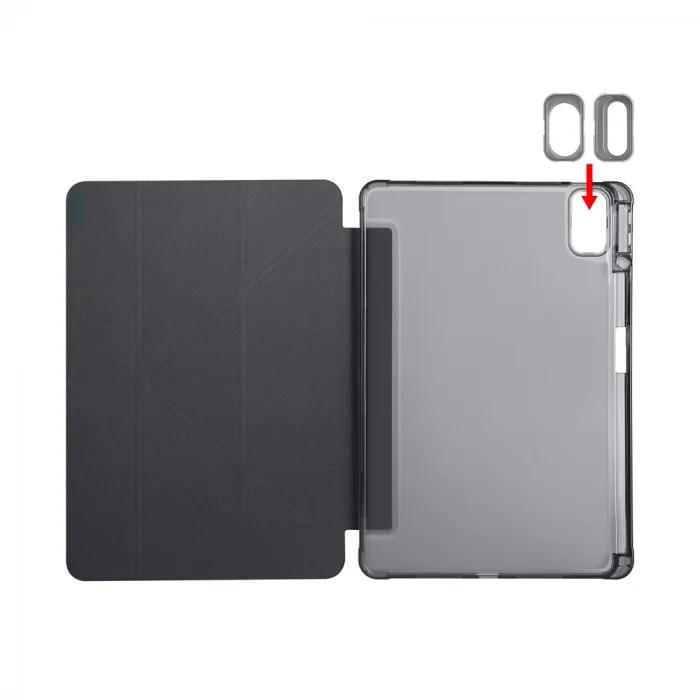 Huawei Matepad SE 11 Kılıf Tri Folding Kalem Bölmeli Standlı Kılıf