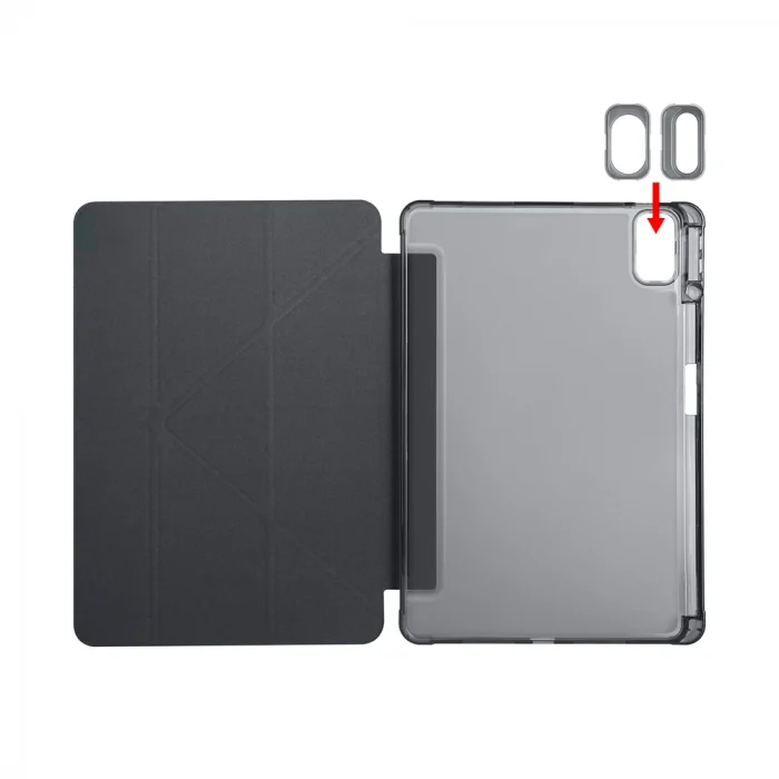 Huawei Matepad SE 11 Kılıf Tri Folding Kalem Bölmeli Standlı Kılıf