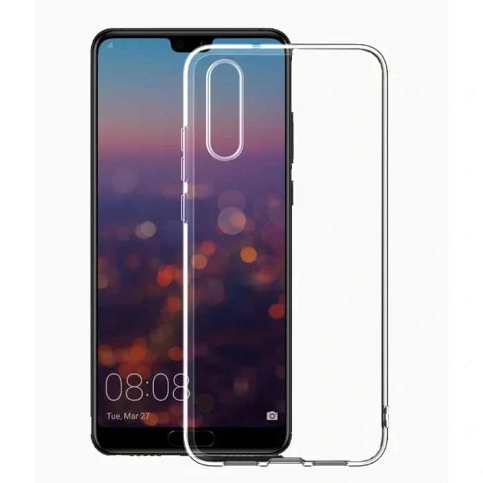 Huawei P20 Kılıf Süper Silikon Kapak