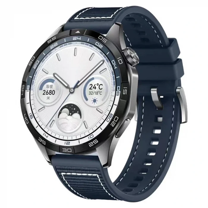 Huawei Watch GT 3 46mm Uyumlu-102 22mm Silikon Kordon
