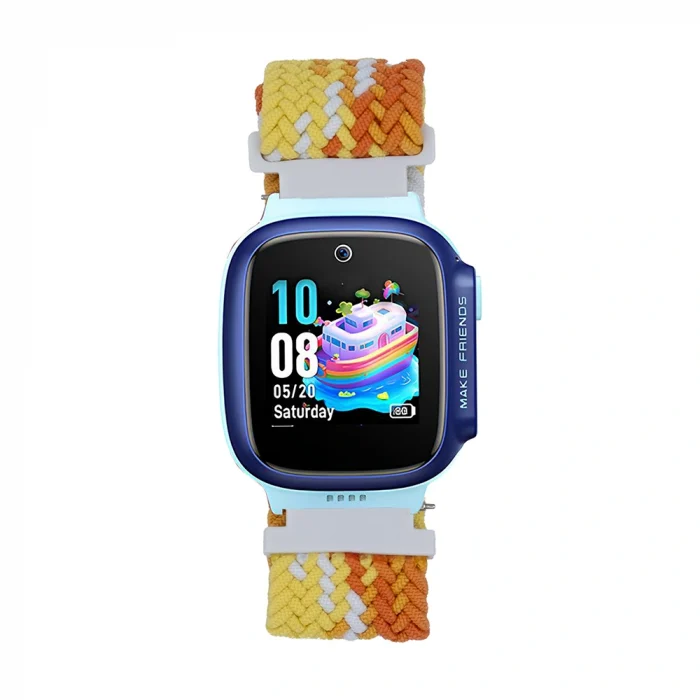 Huawei Watch GT5 Pro 42mm Uyumlu-139 Çocuklara Özel Örgü Kordon