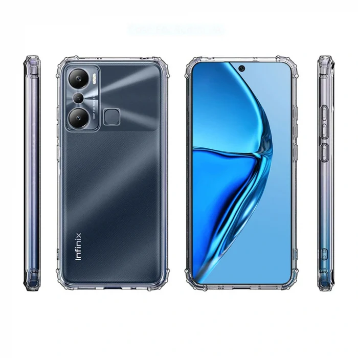 İnfinix Hot 20i Kılıf 2mm Anti Shock Silikon