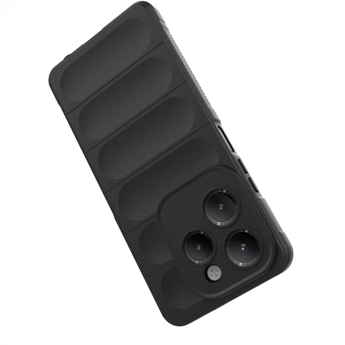 İnfinix Hot 40 Kılıf Esnek TPU Oyuklu Arka Yüzey Tasarımlı Etnik Silikon Kapak