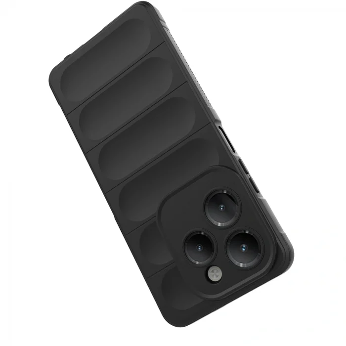 İnfinix Hot 40 Pro Kılıf Esnek TPU Oyuklu Arka Yüzey Tasarımlı Etnik Silikon Kapak