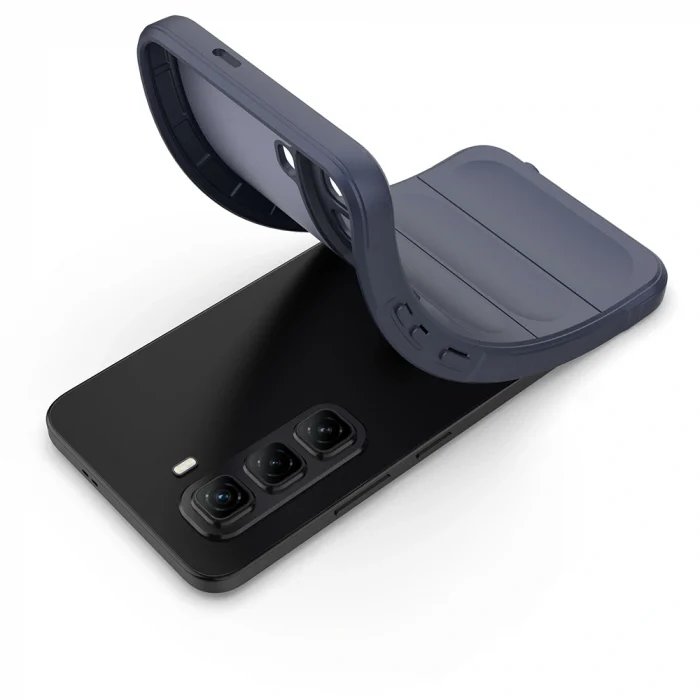 İnfinix Hot 50 4G Kılıf Esnek TPU Oyuklu Arka Yüzey Tasarımlı Etnik Silikon Kapak