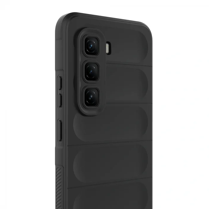 İnfinix Hot 50 4G Kılıf Esnek TPU Oyuklu Arka Yüzey Tasarımlı Etnik Silikon Kapak