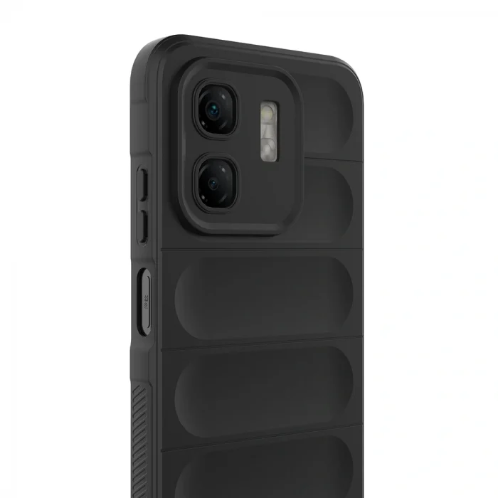 İnfinix Hot 50i 4G Kılıf Esnek TPU Oyuklu Arka Yüzey Tasarımlı Etnik Silikon Kapak