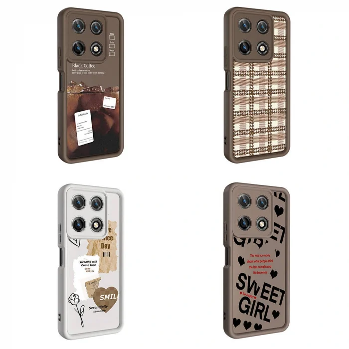 İnfinix Note 30 Pro Kılıf Kamera Korumalı Baskılı Arka Yüzey Klas Kapak