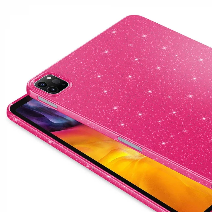 iPad Pro 11 2020 (2.Nesil) Simli Parlak Görünümlü Tablet Koton Kılıf