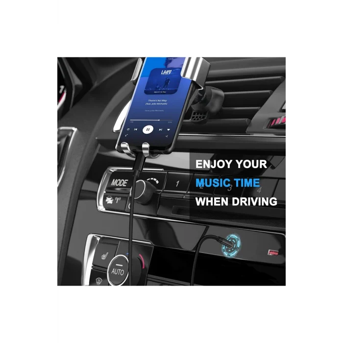 İphone 15 Pro Plus 16 Pro Max 17 Air Uyumlu Aux Type-c Aux Uyumlu Tak Çalıştır Bluetooth Gerektirmez