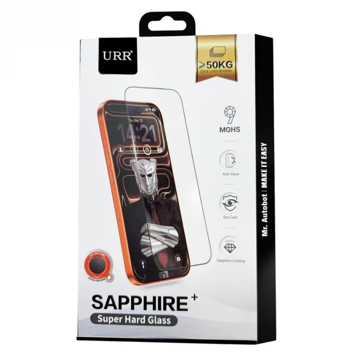 iPhone 17 Pro Max/18 Pro Max Sapphire Plus Cam Ekran Koruyucu - Şeffaf