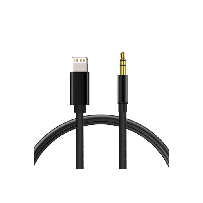 iPhone 6S/7/8 Plus/XS/11/12/13 Mini/14 Pro Max Uyumlu Aux Kablosu Lightning To 3.5mm Jack Çevirici