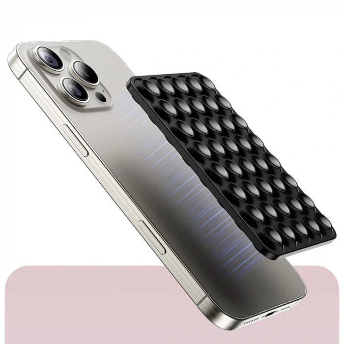 Kare Öpücüklü 01 Silikon Telefon Tutucu