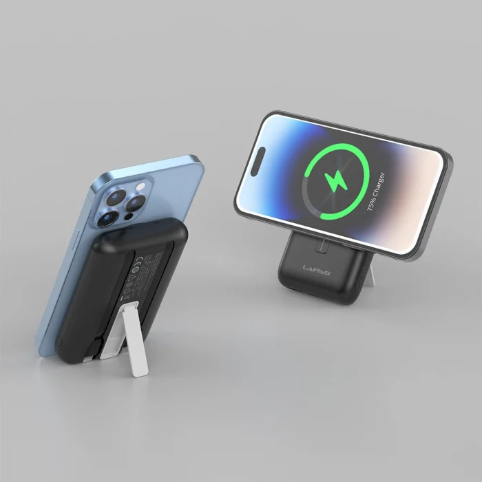 Lapas LP-PW004 Akıllı Saat Kablosuz Şarj Özellikli Wireless Powerbank 10000mAh 15W