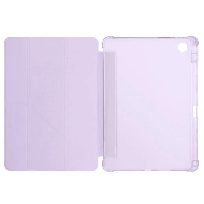 Lenovo Tab TB-311FU Kılıf Tri Folding Kalem Bölmeli Standlı Kılıf