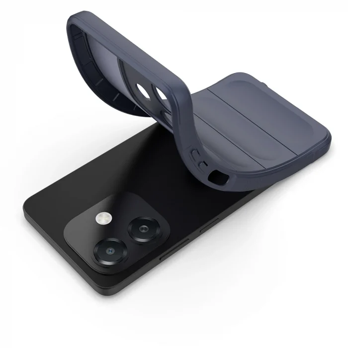 Oppo A3 Kılıf Esnek TPU Oyuklu Arka Yüzey Tasarımlı Etnik Silikon Kapak